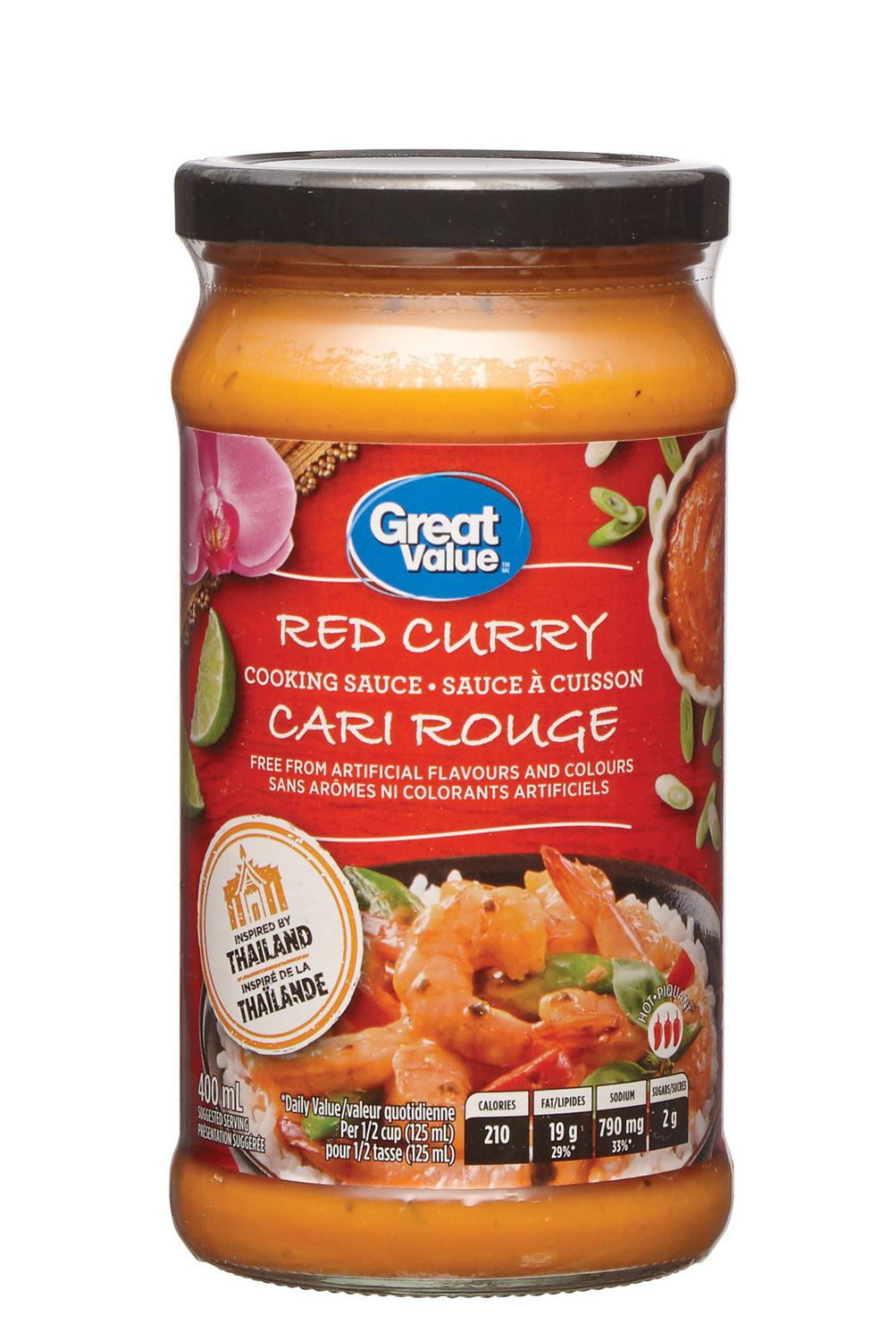 Great Value Red Curry Cooking Sauce | Walmart Canada