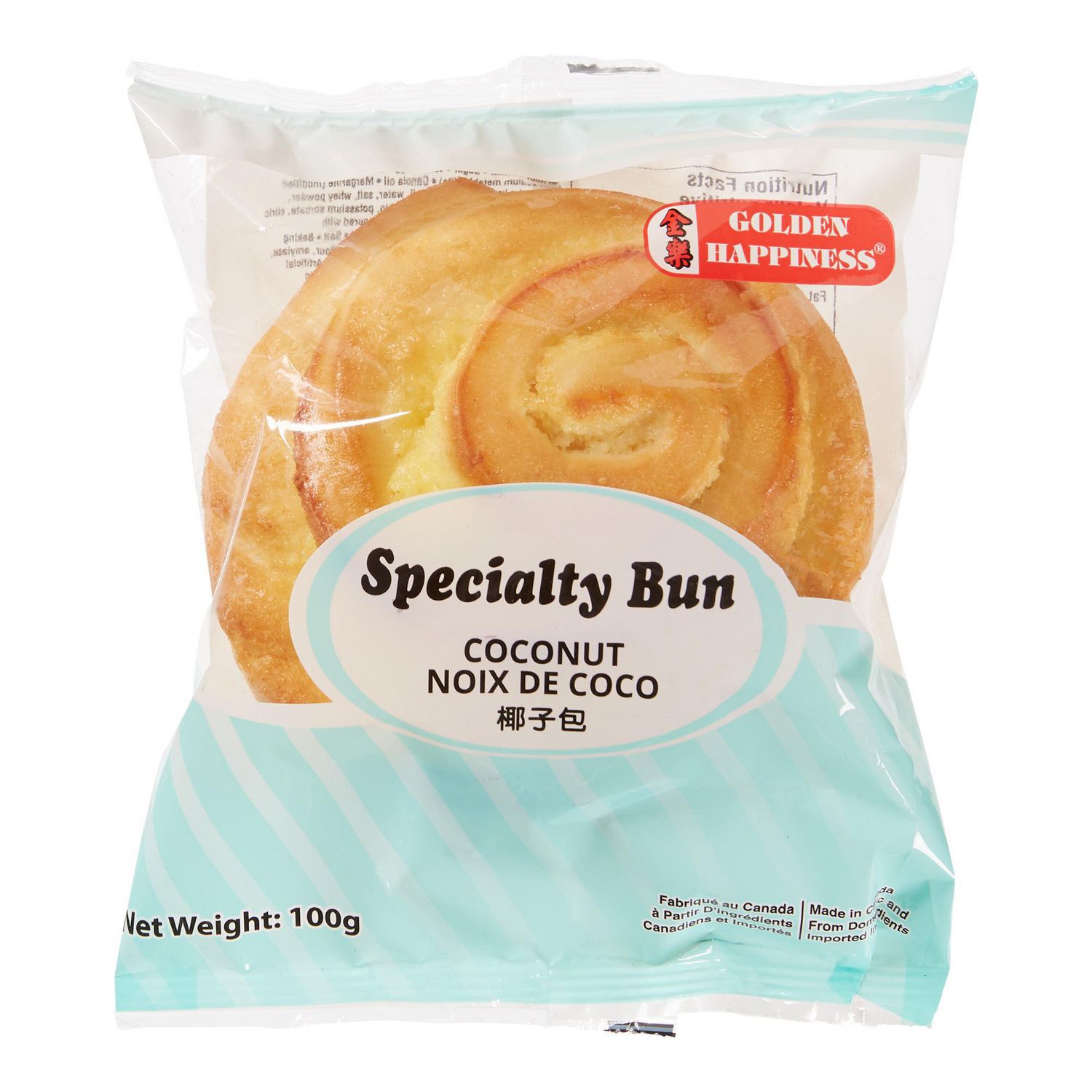 Specialty Bun à la noix de coco Golden Happiness
