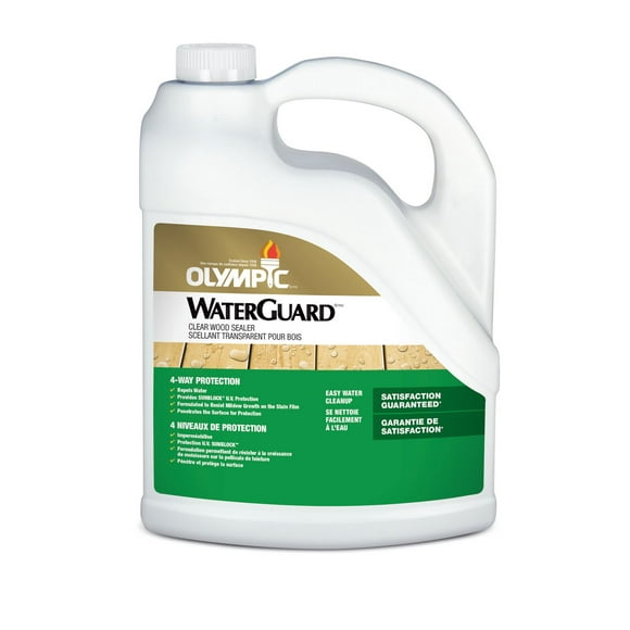 Olympic WaterGuard® for Wood Waterproofing Sealant Clear, 3.78L