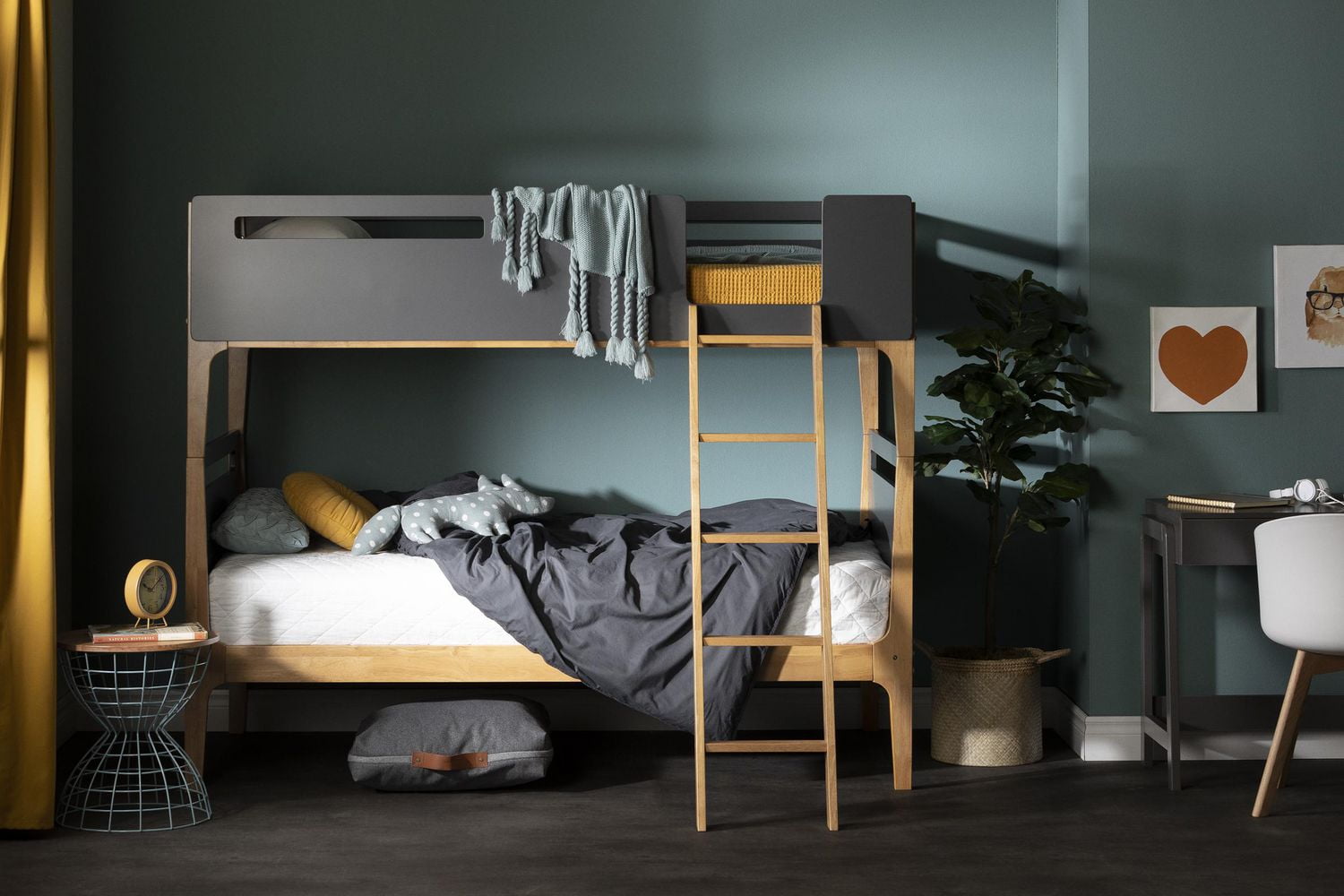 South shore bebble modern bunk outlet beds