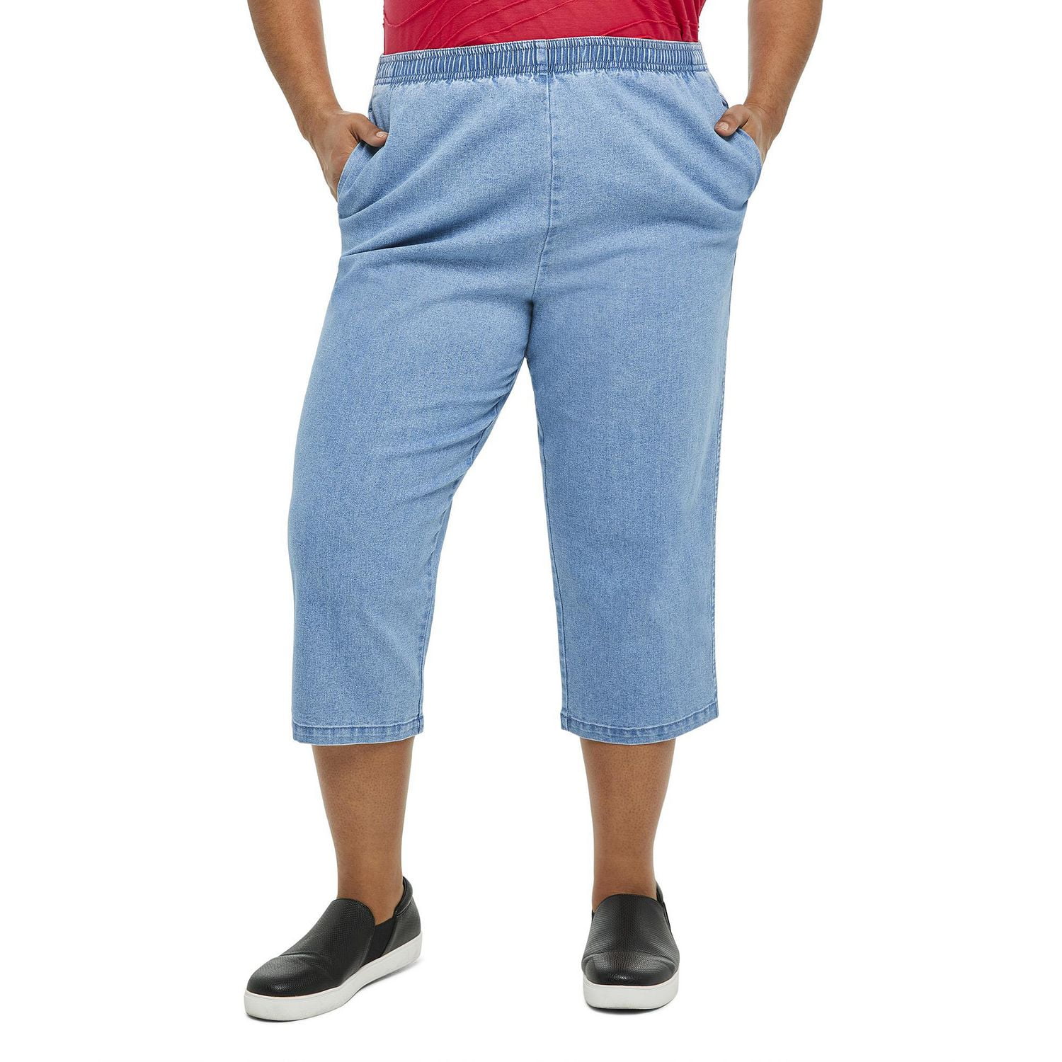 Penmans Women's Pull-On Denim Capri