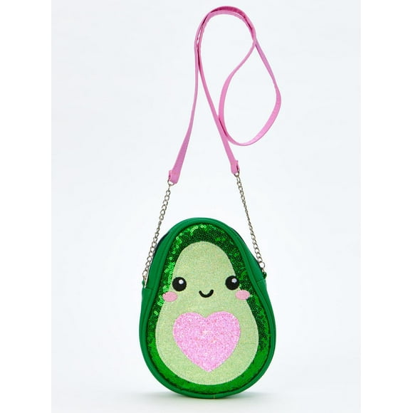 Sac à bandoulière crème glacée et brillance