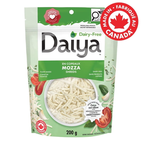 Daiya Dairy Free Mozzarella Cheese Shreds