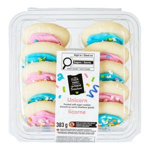 Your Fresh Market Unicorn Frosted Soft Sugar Cookies