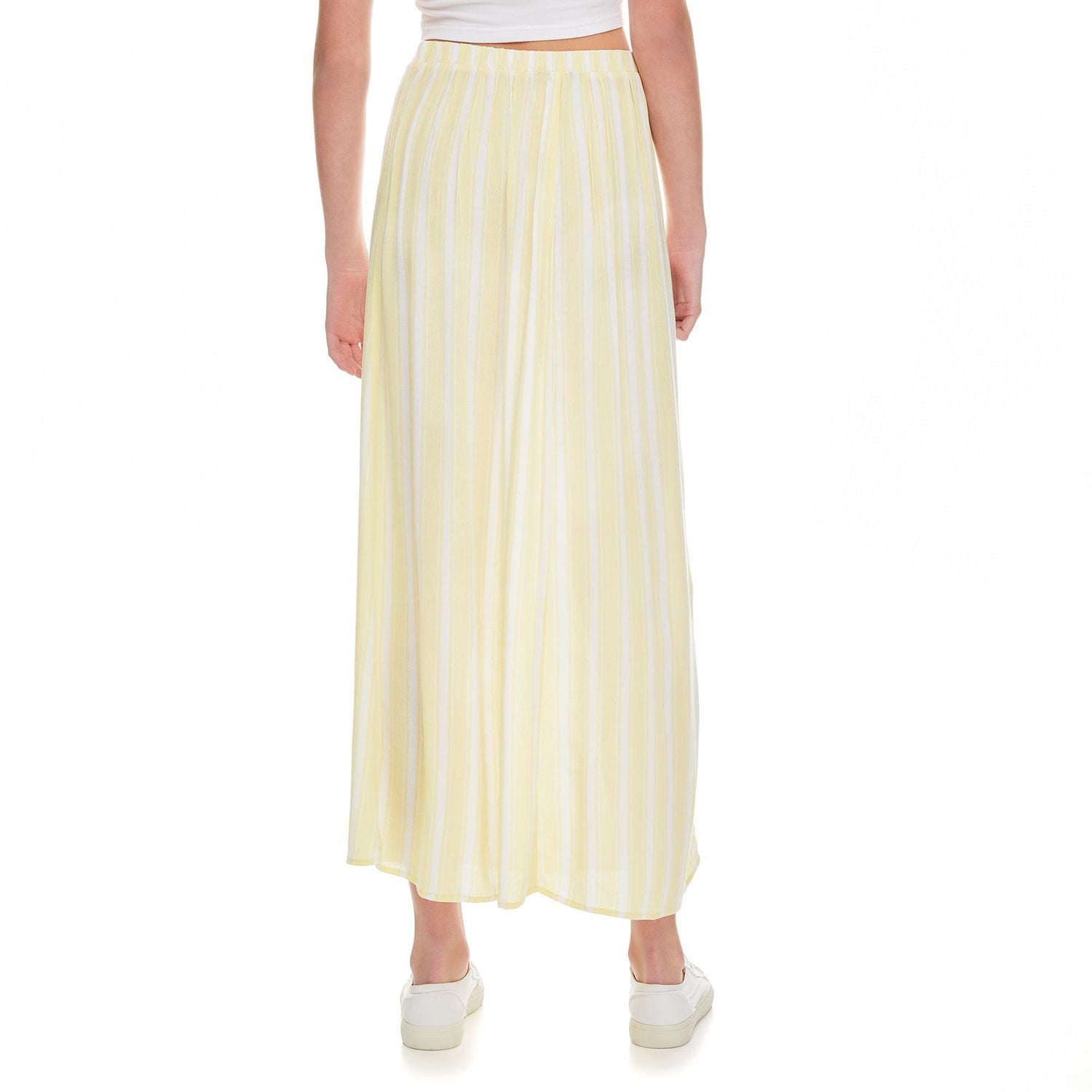 No Boundaries Women's Slit Maxi Skirt