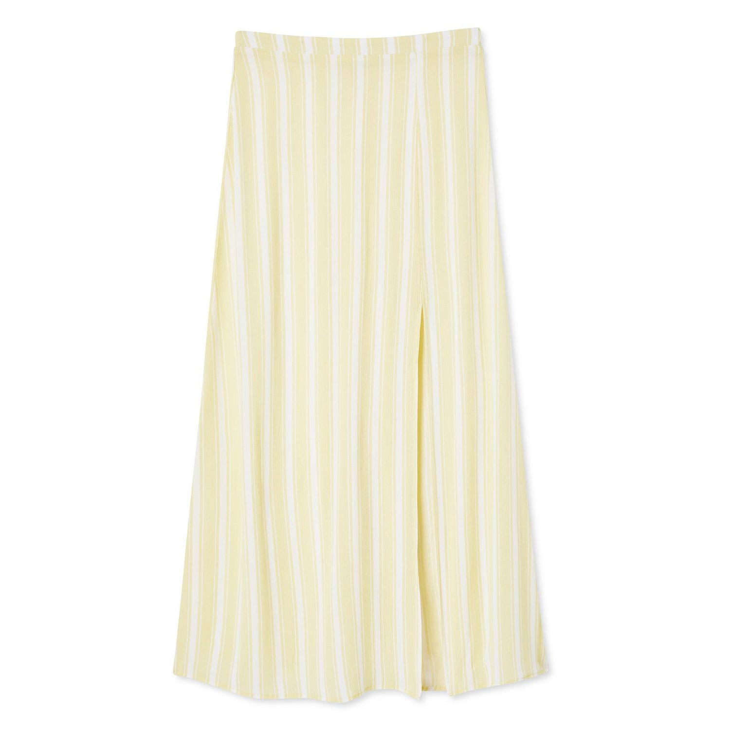 No Boundaries Women's Slit Maxi Skirt