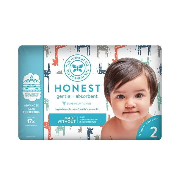 The Honest Company DIAPERS GIRAFFE Size 1 Walmart.ca