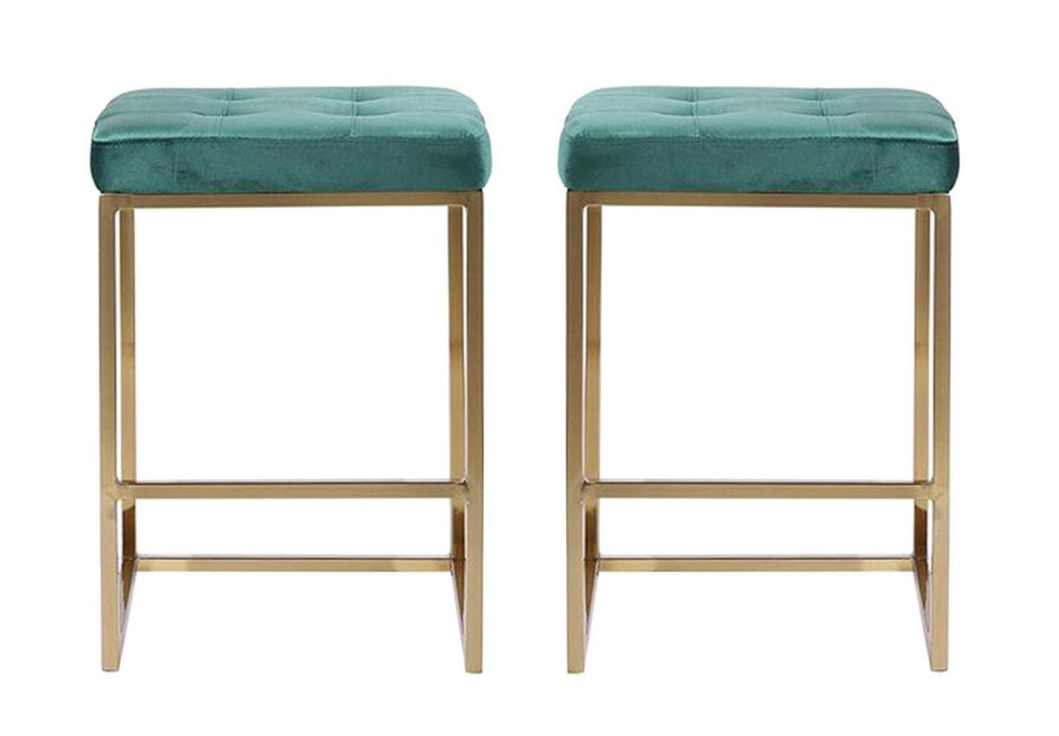 Heavenly Collection Gold Green Counter Stool Walmart Canada