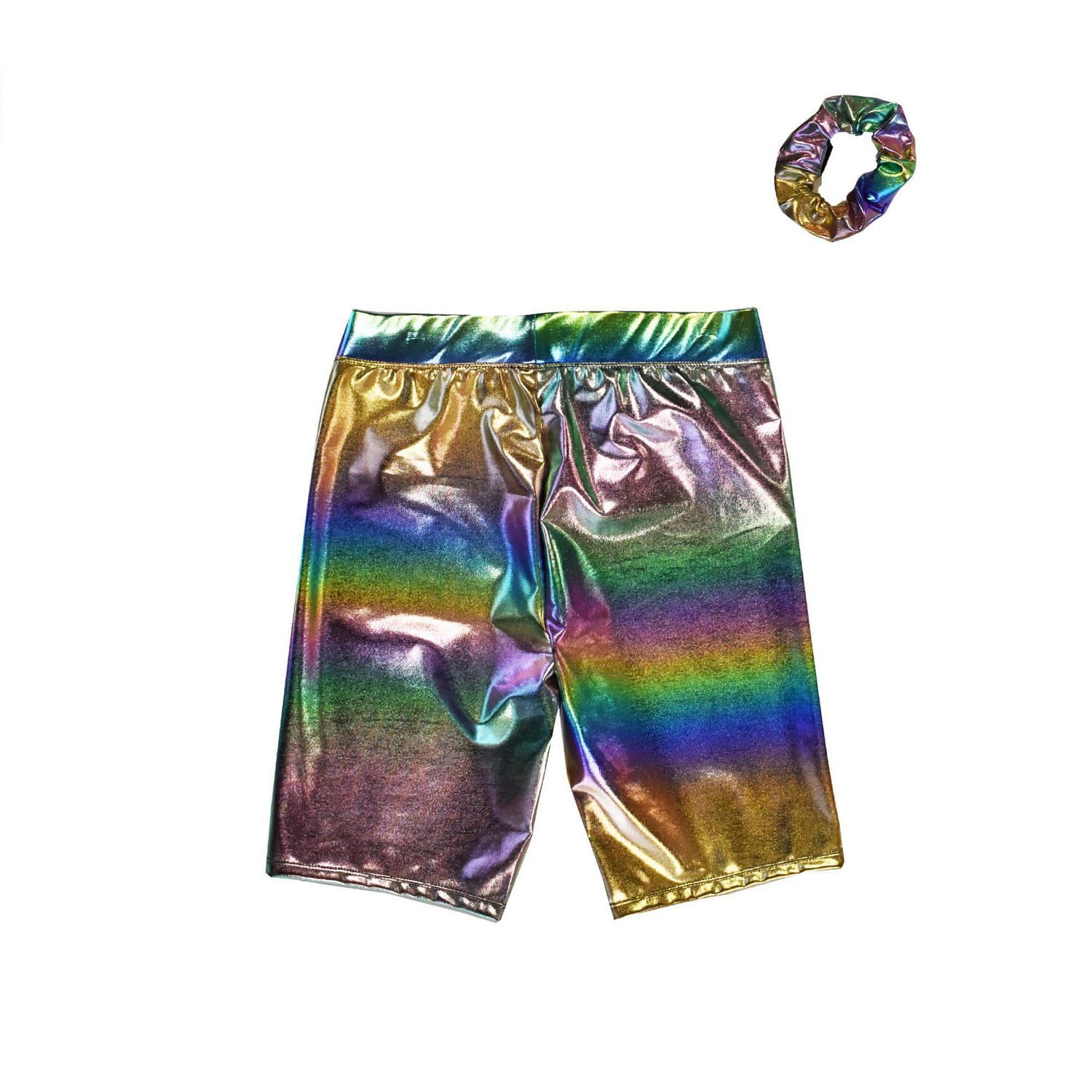 Iridescent on sale biker shorts