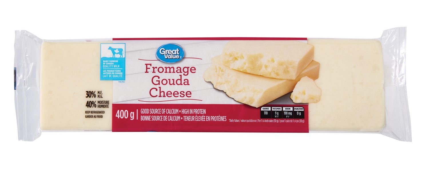 Fromage gouda Great Value Walmart Canada