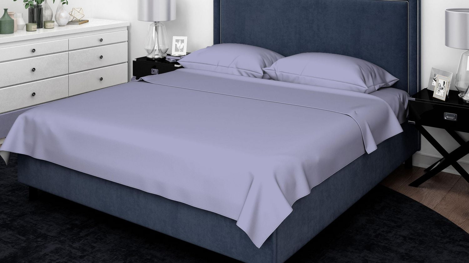 Johnson Home 300 TC Premium Long Staple Cotton Sheet Sets Walmart