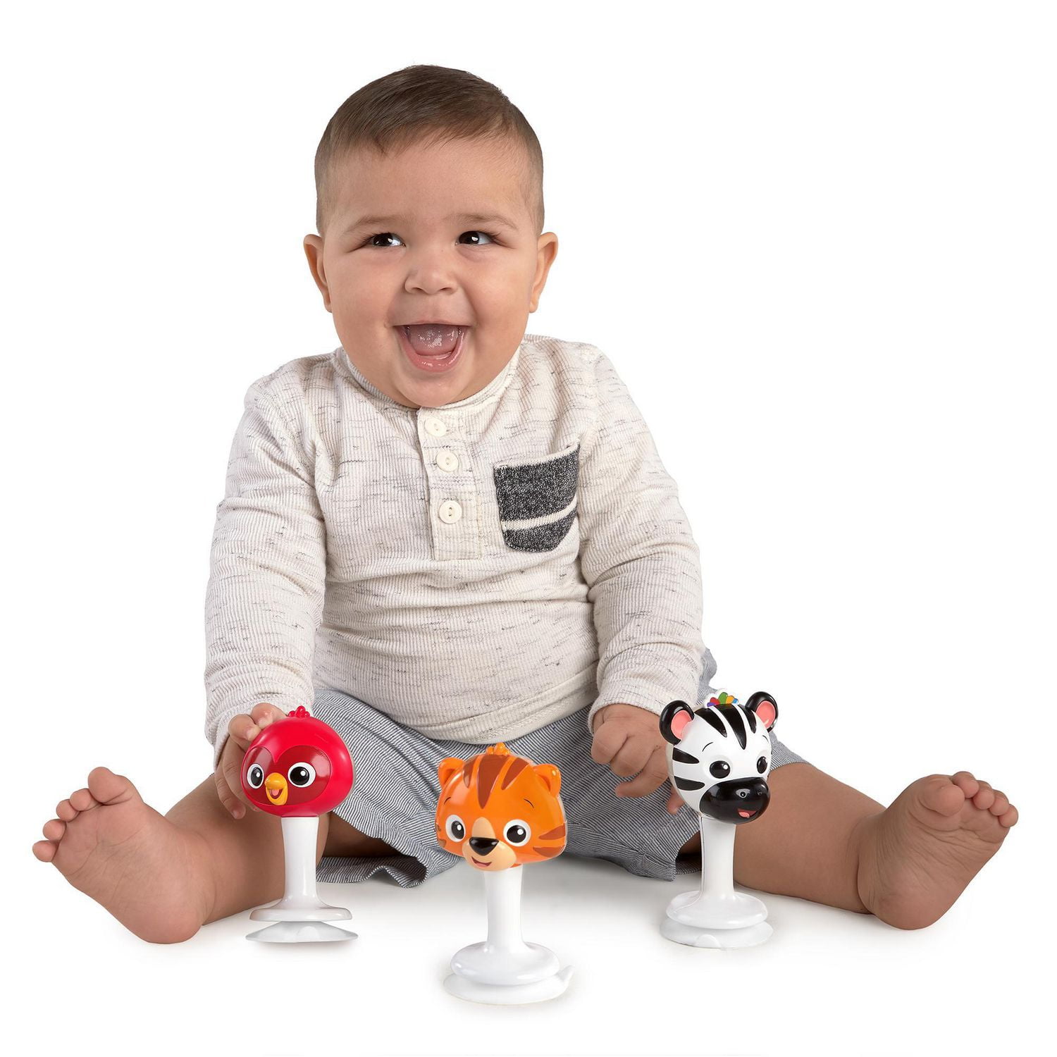 Baby Einstein - Rattle & Jingle Trio™ Take-Along Toy Rattle Set 