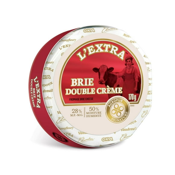 L'Extra Double Cream Brie Cheese