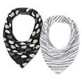 thumbnail image 1 of George Infants' Unisex Bandana Bib 2-Pack, 1 of 2