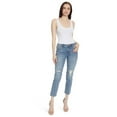thumbnail image 1 of Sofia Jeans by Sofia Vergara Women's Bagi Boyfriend Clean Hem Jeans, 1 of 1