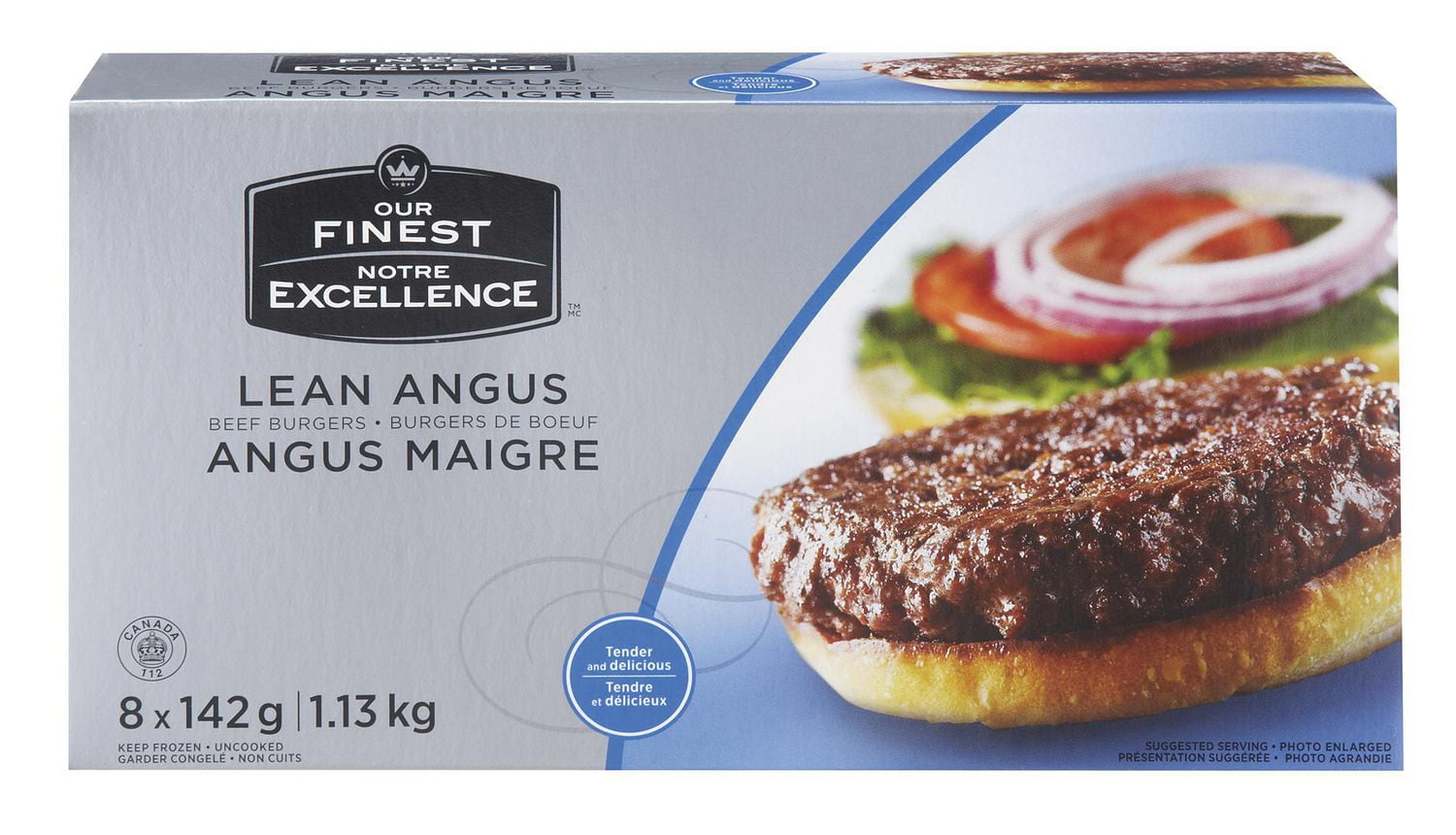 Our Finest Angus Beef Burgers Walmart Canada