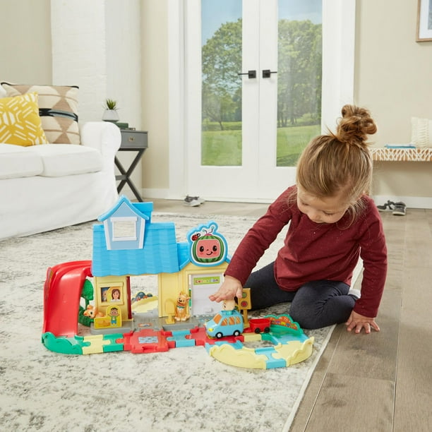 VTech CoCoMelon Tut Tut Bolides - Jay Jay et le tracteur à chansons -  Version anglaise 