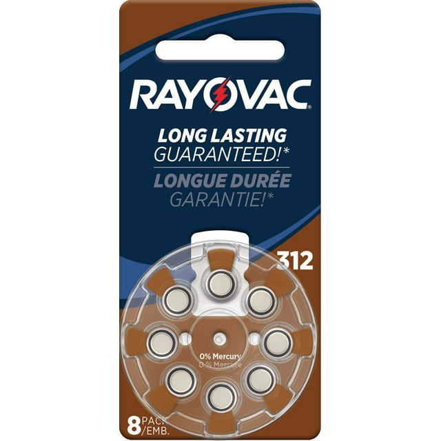 Rayovac Size 10 Hearing Aid Batteries - 24 pack