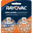 thumbnail image 1 of Rayovac Size 10 Hearing Aid Batteries - 8 pack, 1 of 1