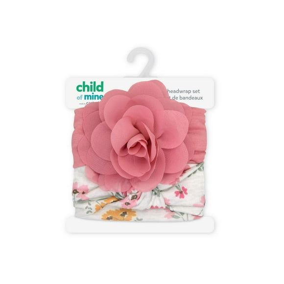 Child of Mine by Carter's Girls 2pk Floral Headwraps