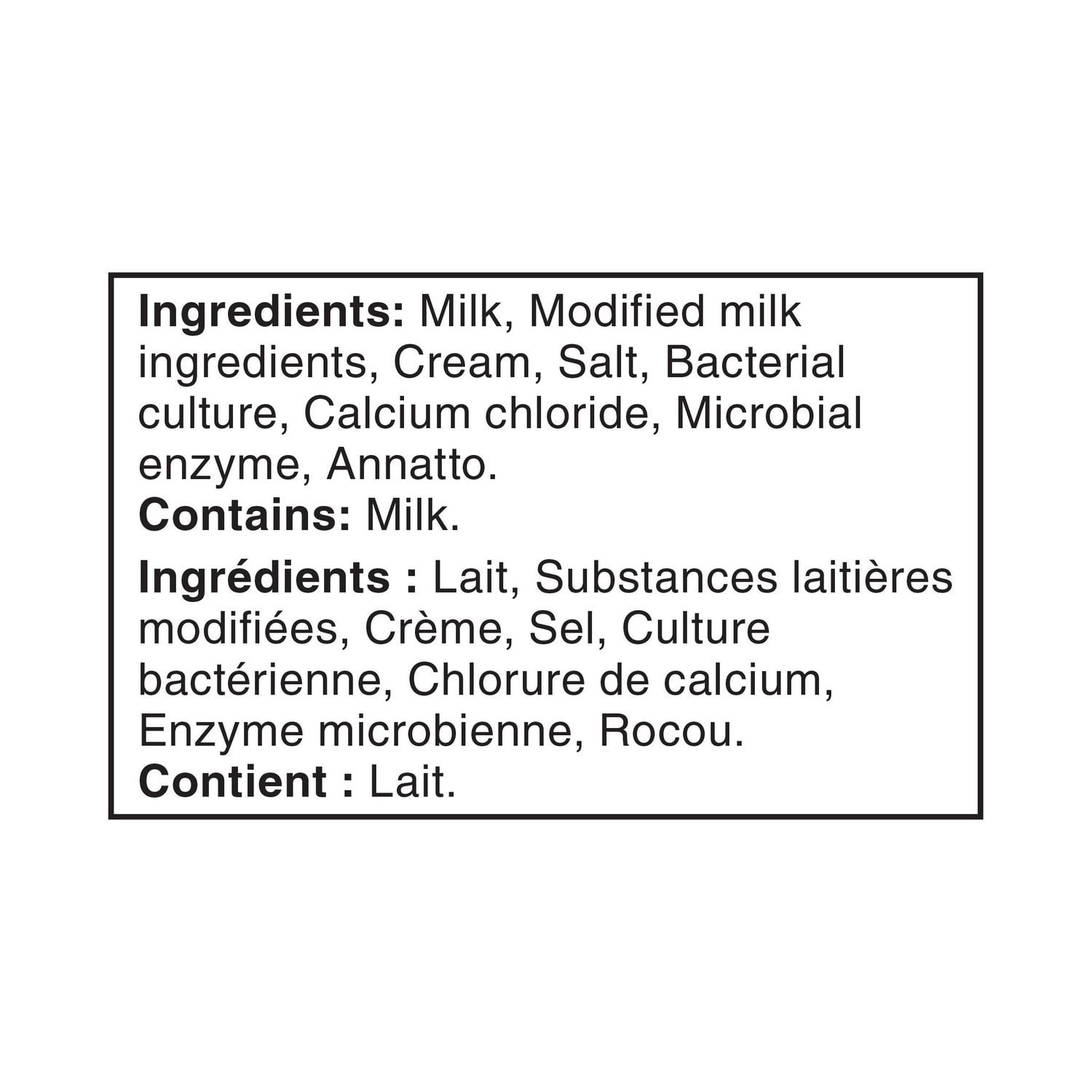 Black Diamond Ficello Fromage Sans Lactose Marbré 12 unités, 252g