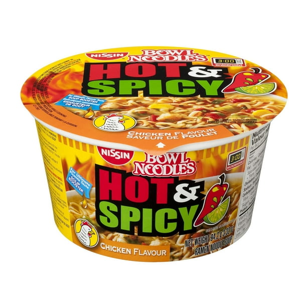 Nissin Saveur de poulet - Bowl Noodles Hot & Spicy