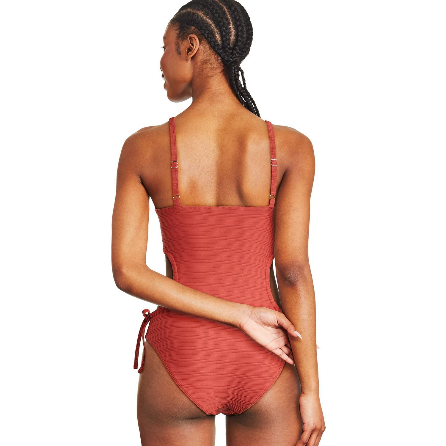 Maillot de bain 1 pièce à motif ajouré George pour femmes