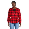 thumbnail image 1 of George Women's Flannel Shirt, 1 of 6