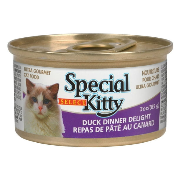 Special Kitty select Nourriture pour chats ultra gourmet Repas de pâté au canard, 12 x 85 g
