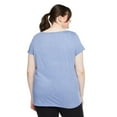thumbnail image 3 of George Women's Plus V-Neckline Tee, 3 of 6