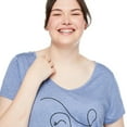 thumbnail image 4 of George Women's Plus V-Neckline Tee, 4 of 6