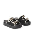 thumbnail image 2 of Madden NYC Women's Crochet Platform Sandals, 2 of 4