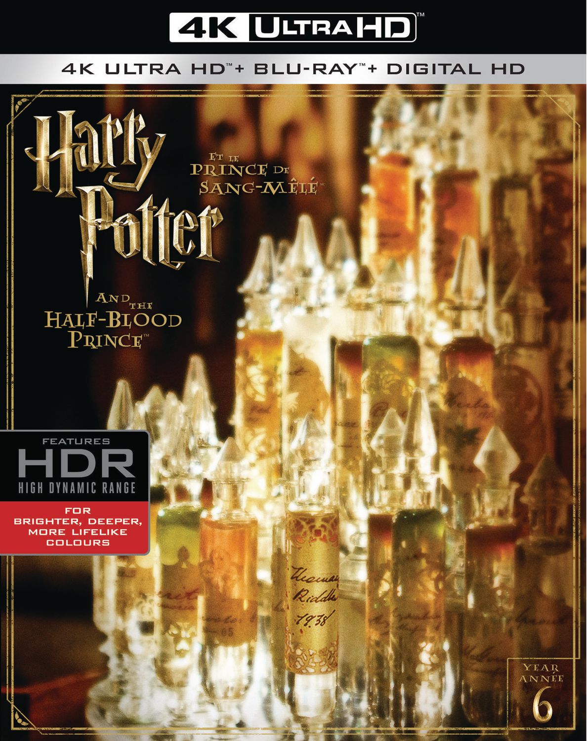 Harry Potter And The Half-Blood Prince (4K Ultra HD + Blu-ray + Digital HD) (Bilingual)
