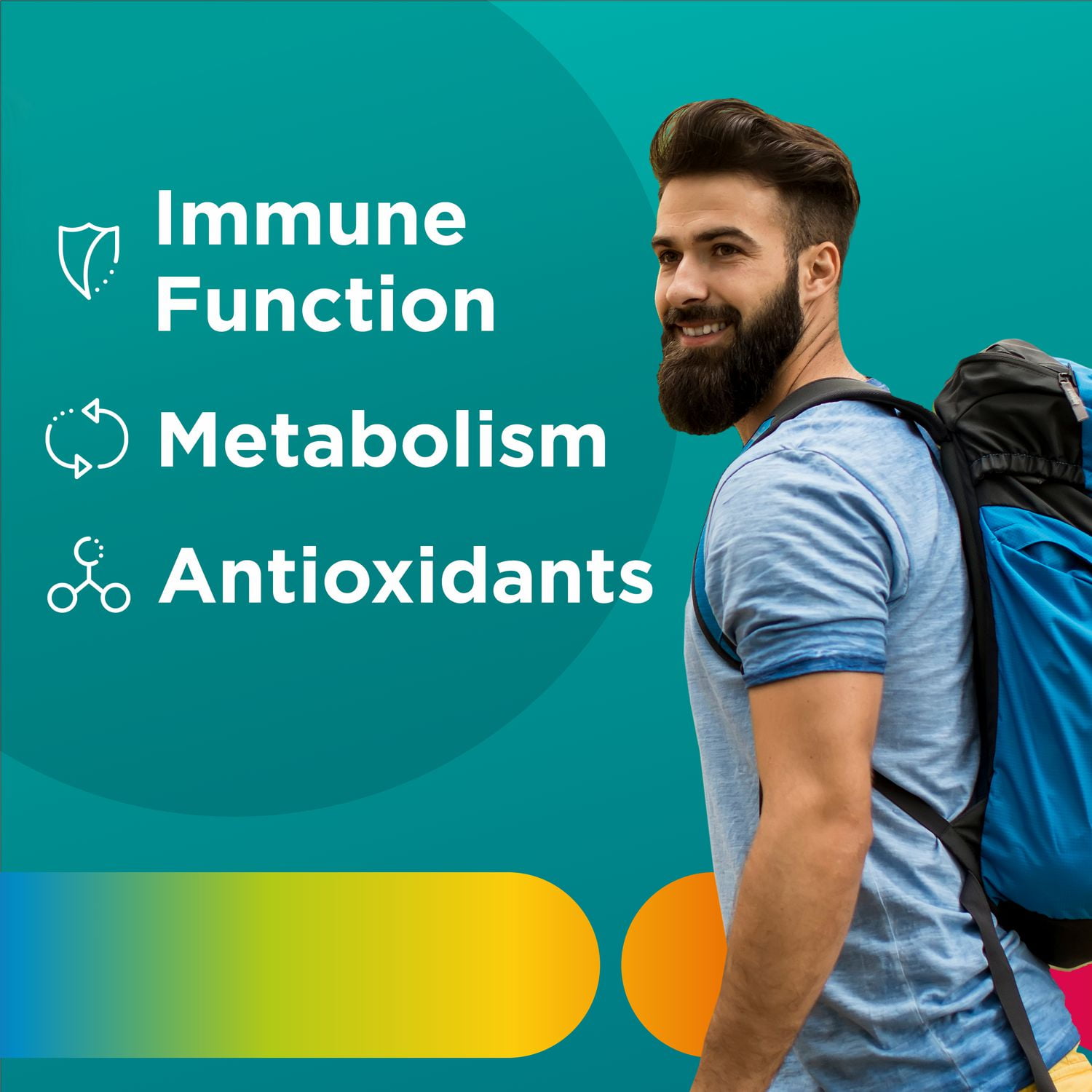 Centrum Adult MultiGummies Tropical Fruit Multivitamin and Multimineral Supplement, Pineapple-Mango, Dragonfruit, and Passionfruit Flavours, 120 Gummies