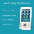 thumbnail image 4 of ProActive Thera3+ Appareil TENS EMS – Stimulateur musculaire 3-en-1 pour le soulagement de la douleur, la récupération musculaire et le massage – 78 programmes, rechargeable et portable – Pour le dos, le cou, les épaules, la sciatique, 4 of 6