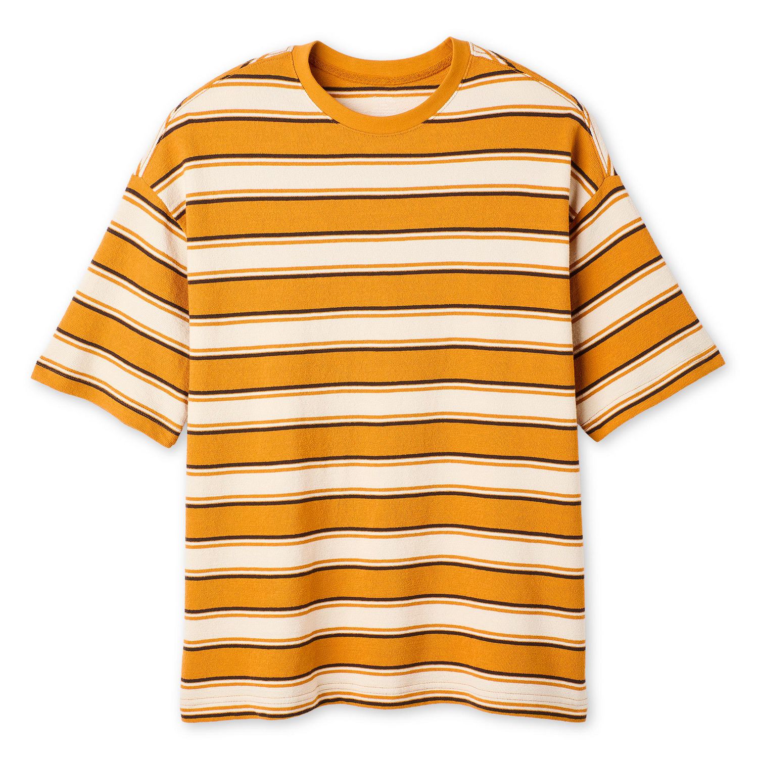 T-shirt ample à rayures George pour hommes