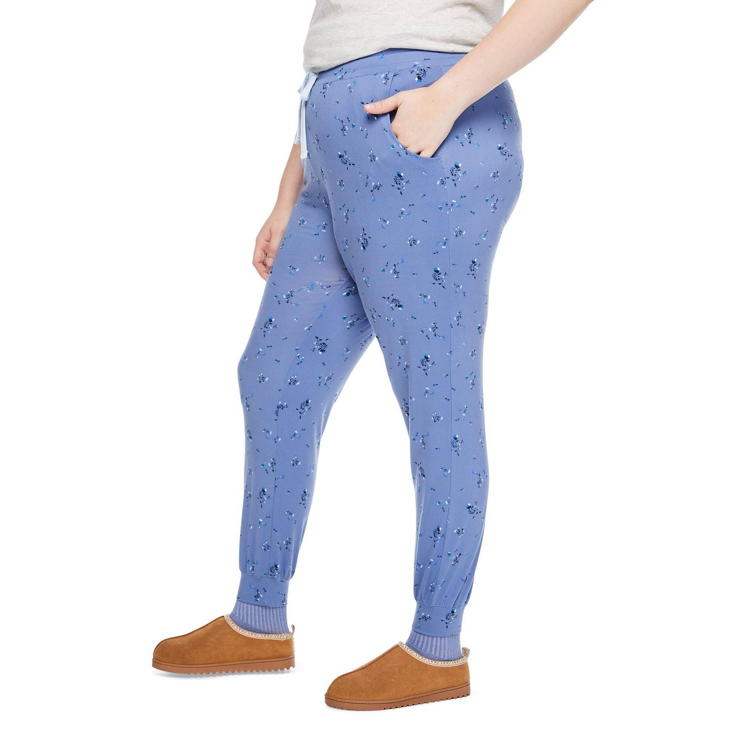 George Women's Plus Peached Jersey Jogger