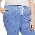 thumbnail image 4 of George Women's Plus Peached Jersey Jogger, 4 of 6