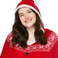thumbnail image 4 of George Women's Plus Holiday Poncho, 4 of 6