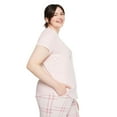 thumbnail image 2 of George Women's Plus Scoop Neckline Tee, 2 of 6