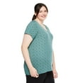thumbnail image 2 of George Women's Plus V-Neckline Tee, 2 of 6