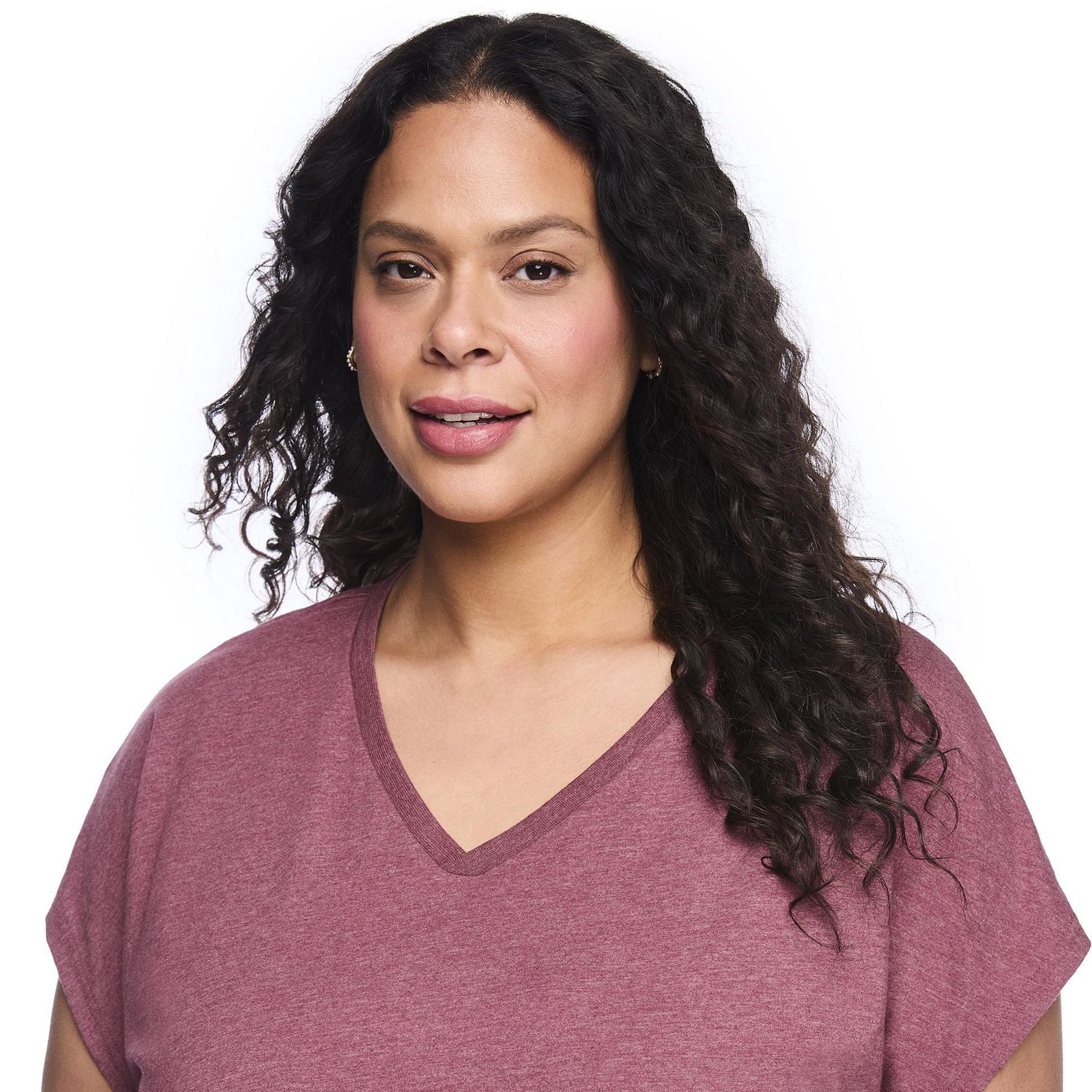 George Women's Plus V-Neck Nightshirt
