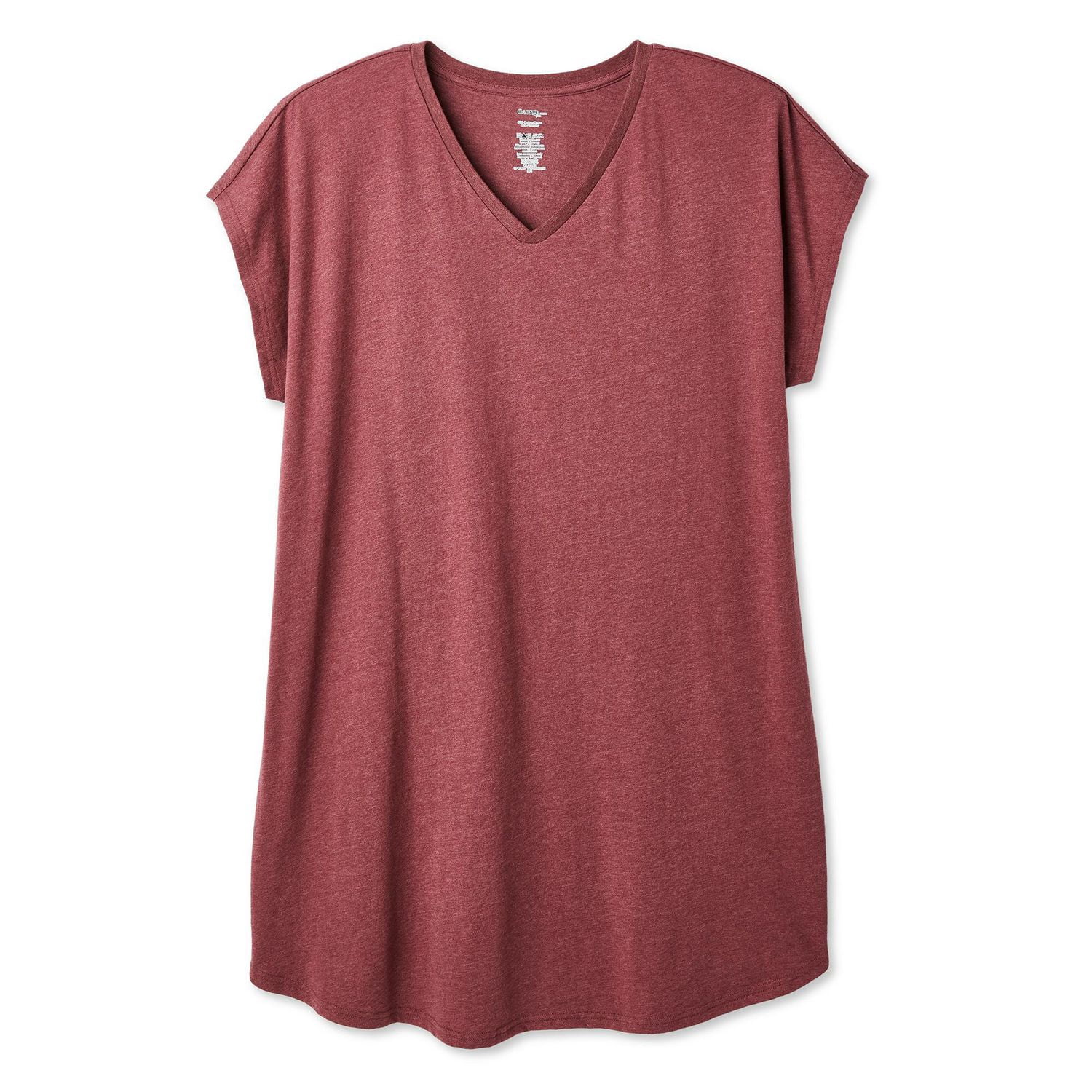 George Women's Plus V-Neck Nightshirt