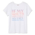 thumbnail image 3 of The Pink Closet Women's Plus Crew Neckline Tee, 3 of 3