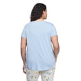 thumbnail image 2 of George Women's Plus Scoop-Neck Sleep T-Shirt, 2 of 5