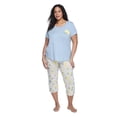thumbnail image 4 of George Women's Plus Scoop-Neck Sleep T-Shirt, 4 of 5