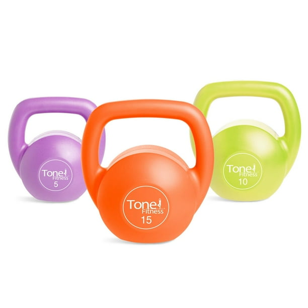 Tone Fitness 30-LB Kettlebell Body Trainer Set with DVD - Walmart.ca