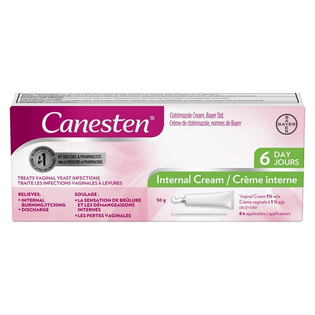 Canesten® 6 Day Internal Cream for Yeast Infection
