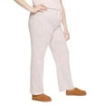 thumbnail image 2 of George Women's Plus Jersey Pajama Pant, 2 of 6