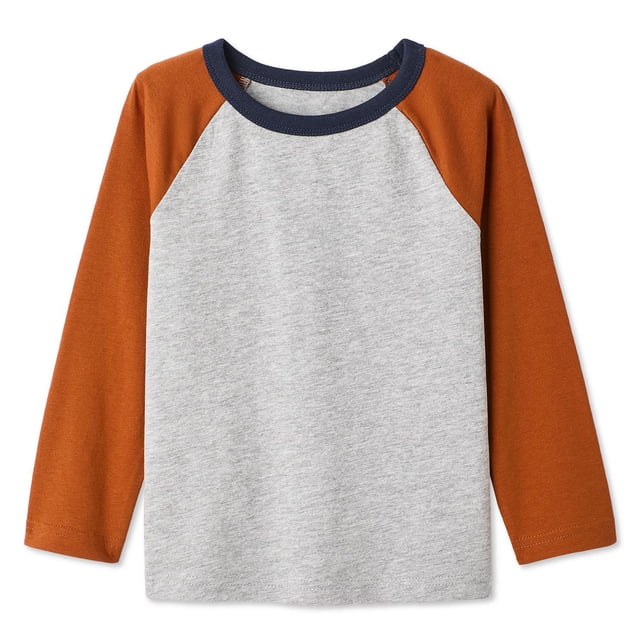 T-shirt à manches longues raglan George pour petits garçons